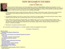 Tablet Screenshot of newtestamentresearch.com